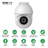 Smart Wi-Fi Dome Outdoor IP Camera White Housing, IP65