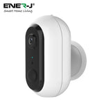 Smart Wireless 1080P Battery Camera with 2 pcs 18650 Battery, ENERJSMART APP