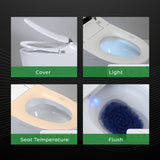 Smart Intelligent Bidet Toilet for Bathroom with Inner Tank, Touch Sensor, Seat Warmer, Auto Flush & More