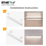 20W LED T5 Batten Light, 120cms, 100 Lm/W, With on/off switch, CCT Switchable, 50cms cable, 3 Years warranty