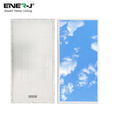 Pack of 2 LED Backlit Panel with 2D Sky Picture 60W 1195x595 mm