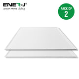 595x595x30 MM, 40W LED Ceiling Slim Backlit Panel 6000K, IP20 Rating to Prevent Dirt, Moist, Eco Friendly, No Harmful Elements, 2 Years Warranty