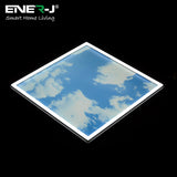 40W SKY LED 2D Ceiling Panel 60x60cms, Set of 2 Ultra Thin LED Panels, for Waiting Area, Hallway, Office and Home, Colour Temperature 6000k