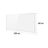 1195*595 720W Infrared Heating Panel, White Body - ENER-J Smart Home