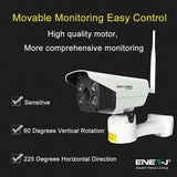 Movable Outdoor Wireless WiFi 1080P IP Camera, 255 Degrees Horizontally, 60 Degrees Up and Down