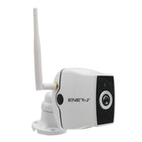 ENERJ Smart WiFi Wireless Outdoor IP Camera, Wi-Fi with Motion Sensor, Night Vision, Two Way Audio, HD Resolution Monitoring Using App