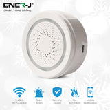 Wi-Fi Alarm with Siren, Wireless Home Alarm Systems, Up to 120dB, Multiple Sound Selection