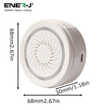 Wi-Fi Alarm with Siren, Wireless Home Alarm Systems, Up to 120dB, Multiple Sound Selection