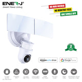 Smart WiFi LED Floodlight Security Outdoor Camera 1080P, Wide 125° Viewing Angle, Zoom & Pan, 2 Way Audio