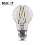 8.5W Smart WiFi Filament Bulb E27 CCT Changeable & Dimmable for Livingroom, Bedroom Lighting (Pack of 3)