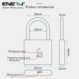 Smart Keyless Anti-theft Digital Fingerprint Padlock