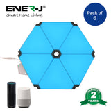 6pcs Smart Triangle Light Set - ENER-J Smart Home