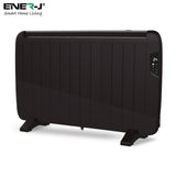 Smart Electric Radiator Heater 2000W, LCD Display, 7-Day Timer Function, Free Standing or Wall Mountable