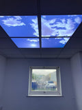 40W SKY LED 2D Ceiling Panel 60x60cms, Set of 4 Ultra Thin LED Panels, for Waiting Area, Hallway, Office and Home