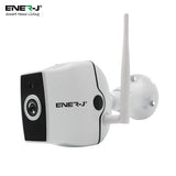 ENERJ Smart WiFi Wireless Outdoor IP Camera, Wi-Fi with Motion Sensor, Night Vision, Two Way Audio, HD Resolution Monitoring Using App